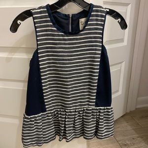 Peplum Sea New York Top